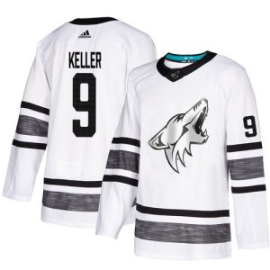 Arizona Coyotes Trikot #9 Clayton Keller Weiß 2019 All-Star Stitched